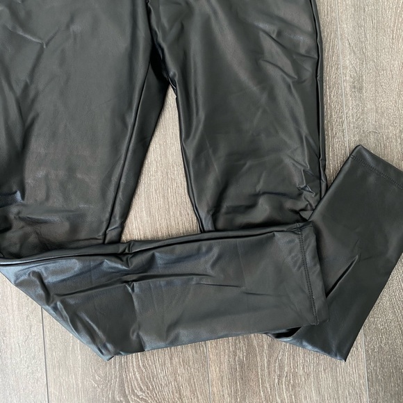 Garage faux leather high rise leggings ๐ - Picture 7 of 13